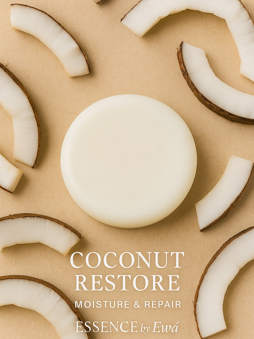 🥥 Coconut Restore Conditioner Bar
