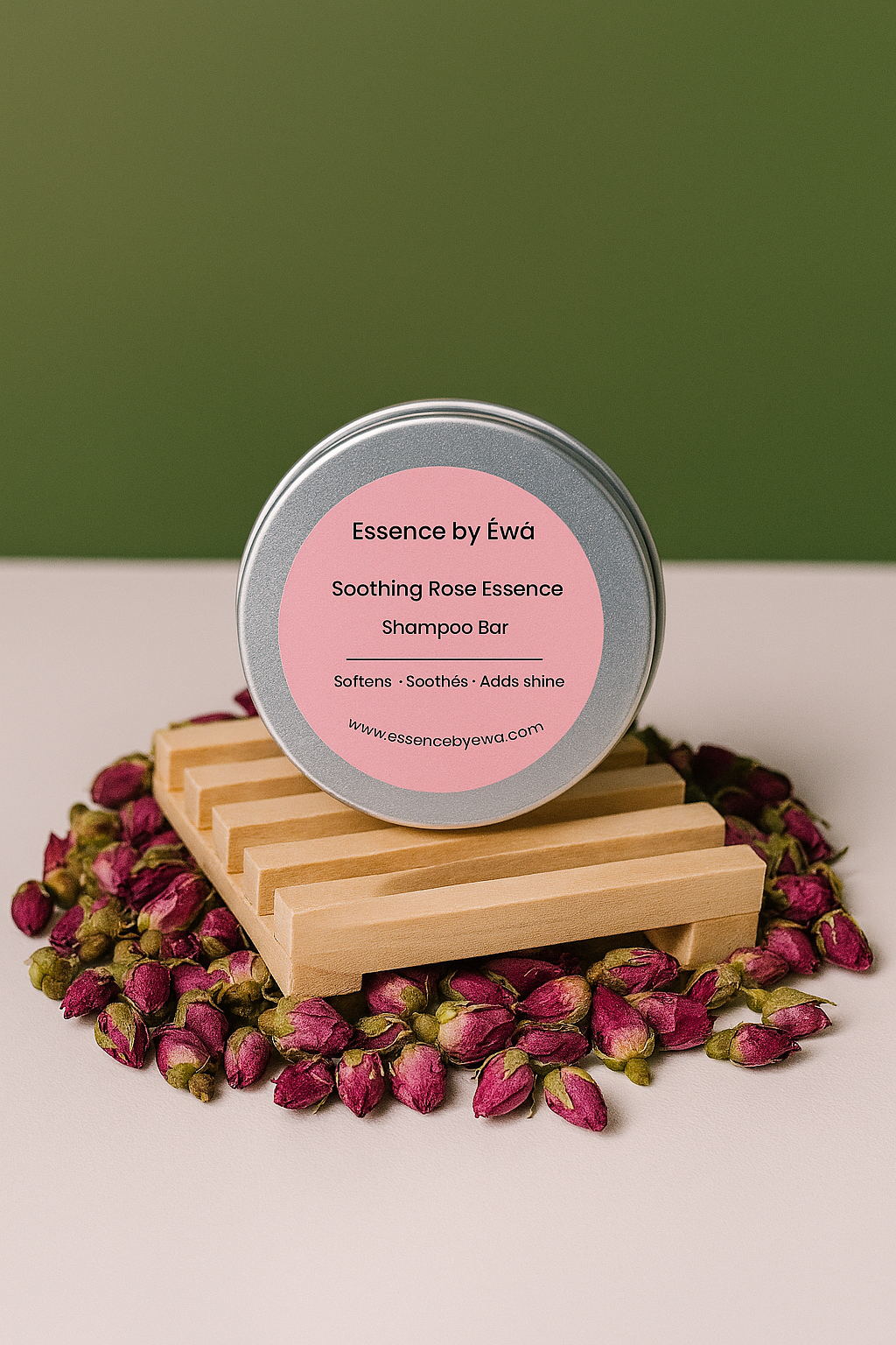 🌸 Soothing Rose Essence Shampoo Bar