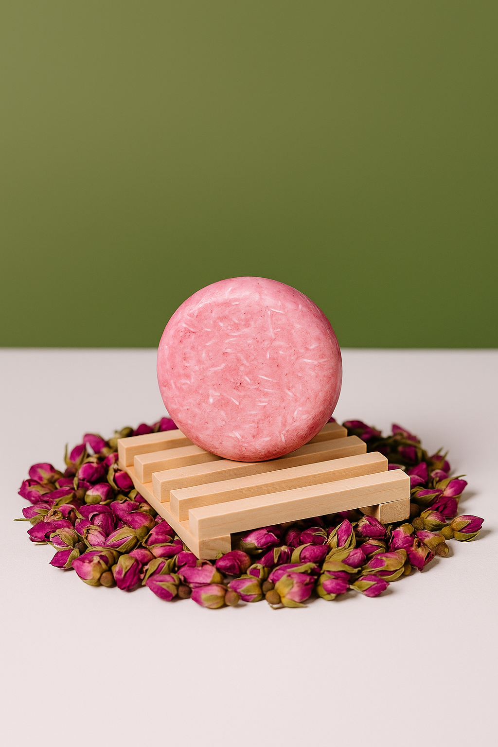 🌸 Soothing Rose Essence Shampoo Bar